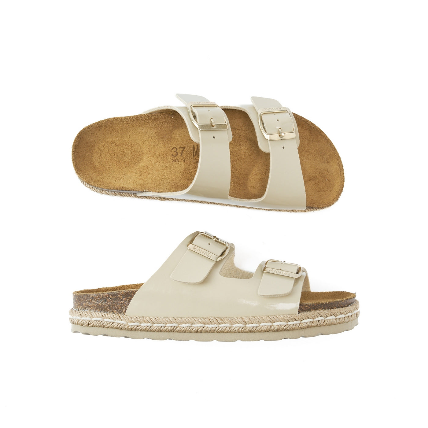 Ana Beige Sandals - Women
