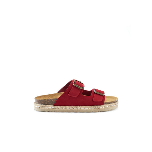 Sandales Ana Suede Red - Femme