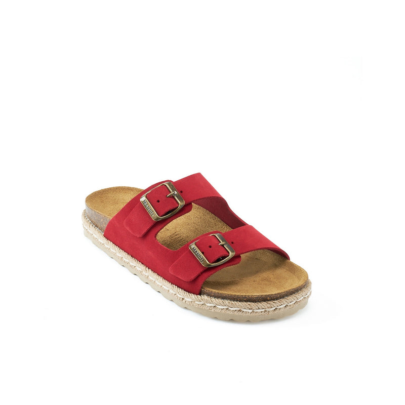 Sandales Ana Suede Red - Femme