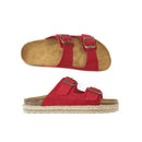 Sandales Ana Suede Red - Femme