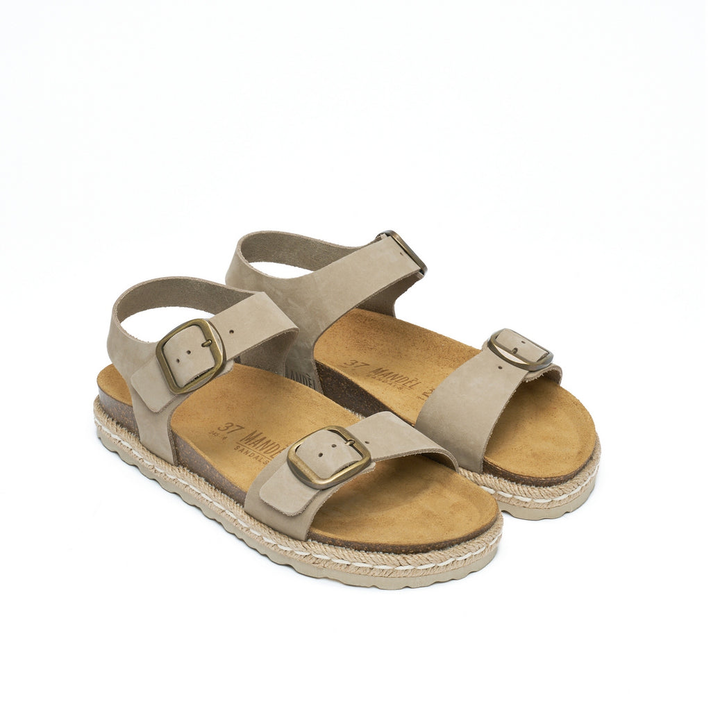 Ines Sandals - Taupe - Women