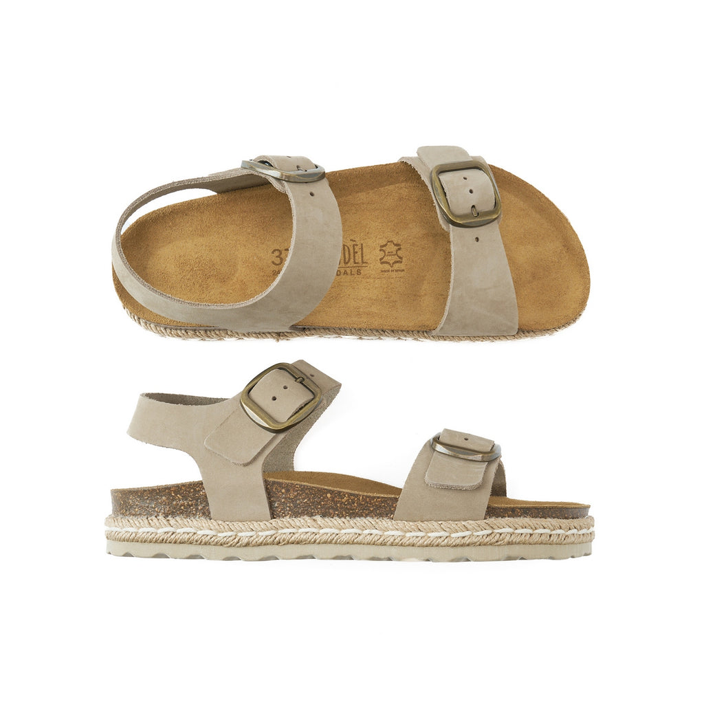 Ines Sandals - Taupe - Women