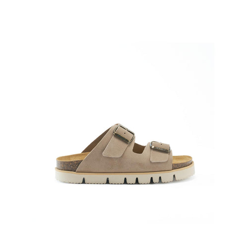 Sandales Ana Suede Taupe - Femme