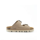 Sandales Ana Suede Taupe - Femme