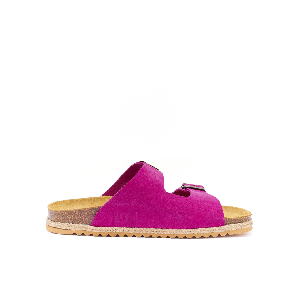 Alberto Suede Magenta Sandals - Women