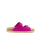 Alberto Suede Magenta Sandals - Women