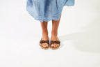 Agata Sandals - Dark Brown - Women
