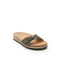 Sandales Agata Suede Leather Grey - Femme