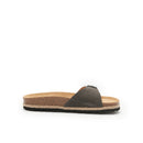 Sandales Agata Suede Leather Grey - Femme