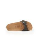 Sandales Agata Suede Leather Grey - Femme