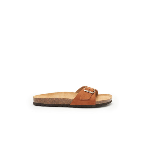 Sandales Agata Suede Leather Brandy - Homme