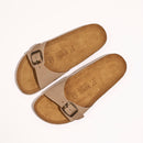 Sandales Agata Suede Taupe - Femme