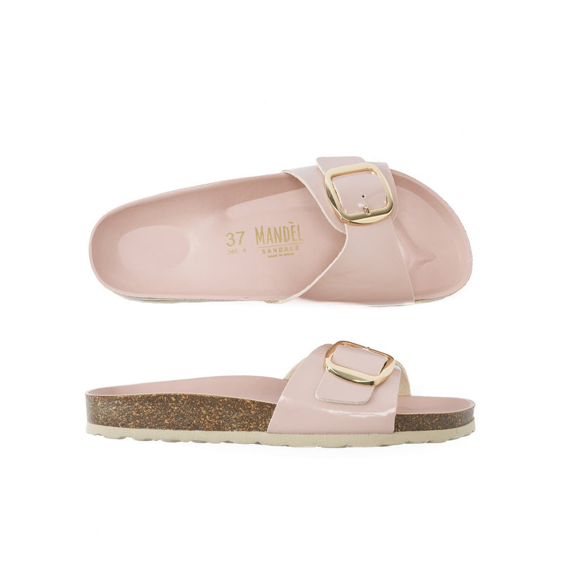 Sandales Agata Big Buckle Antic Rose - Femme