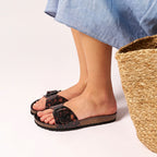 Agata Sandals - Black - Women
