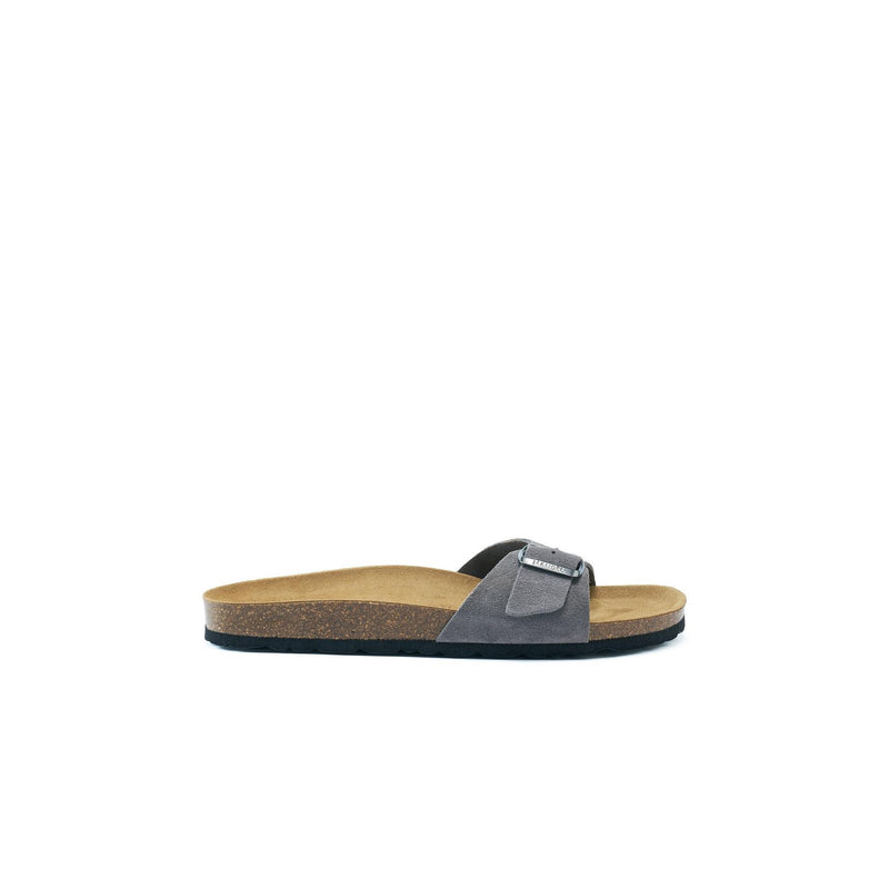 Agata Suede Gray Sandals - Men