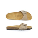 Mandel - Agata Suede Taupe Sandals - Men