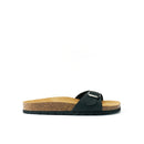Sabots Agata Oiled Leather Black - Femme