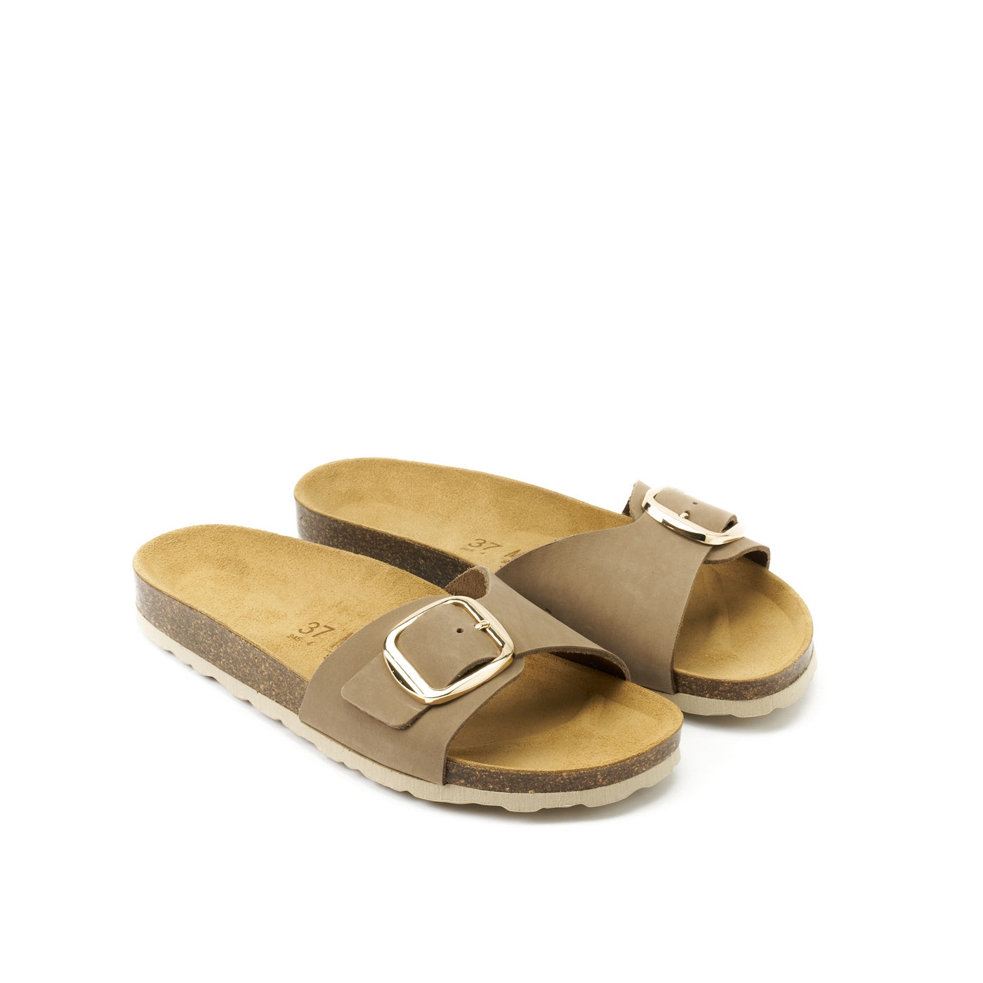 Agata Sandals - Taupe - Women