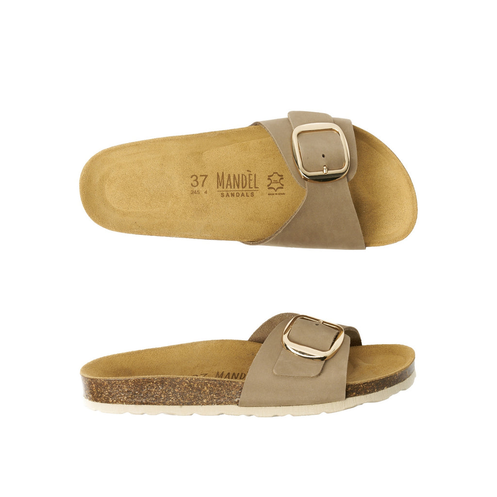 Agata Sandals - Taupe - Women