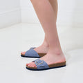 Agata Sandals - Blue - Women