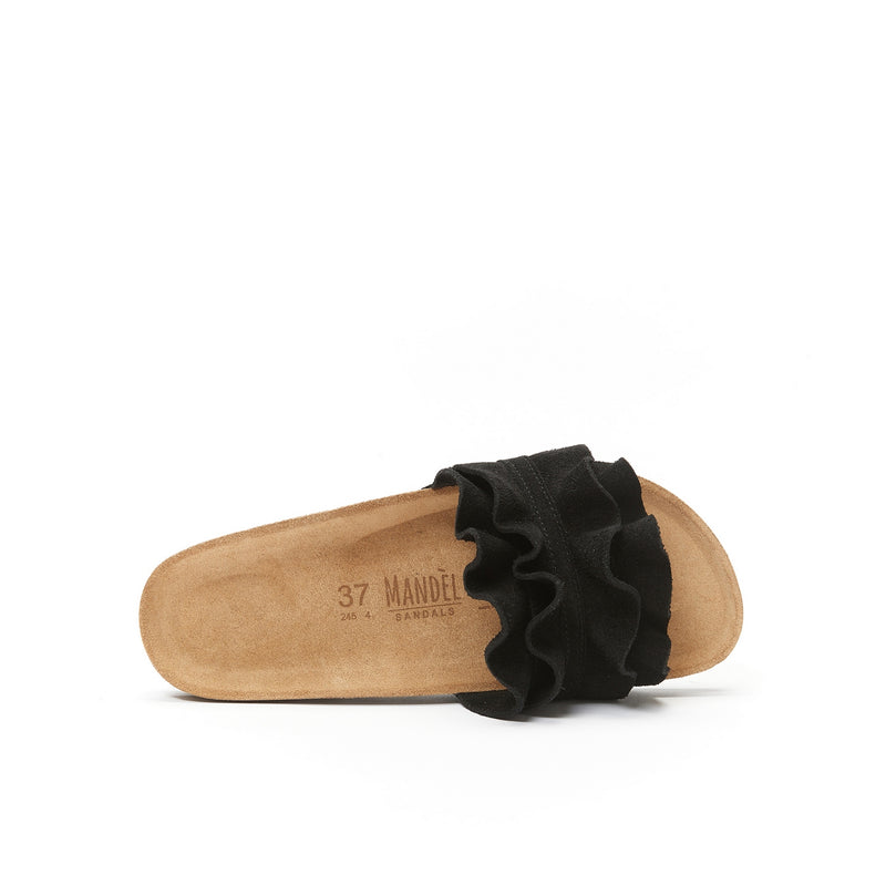 Sandales Sofia Suede Black - Femme