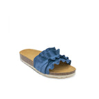 Sofia Suede Jeans Sandals - Women