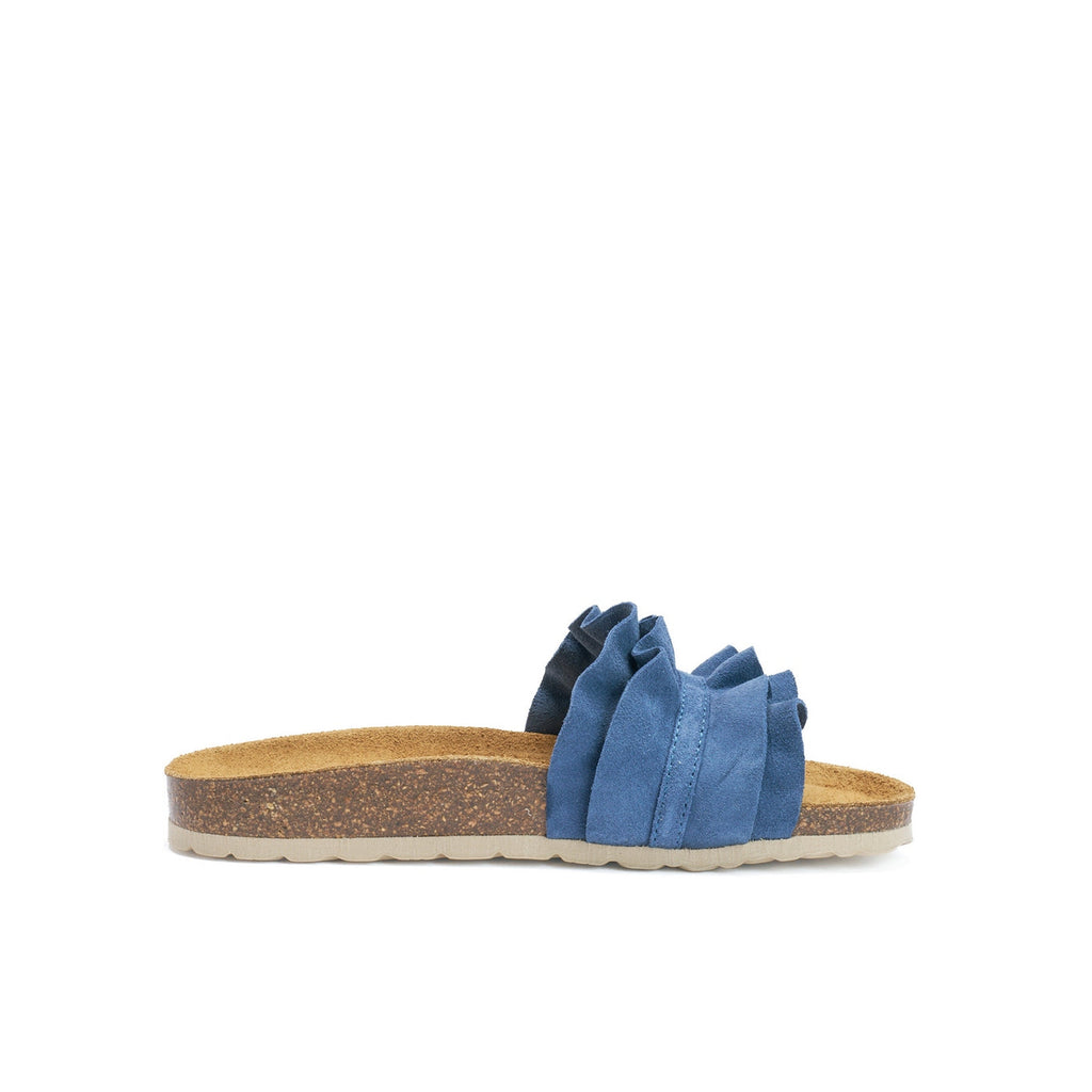 Sofia Suede Jeans Sandals - Women