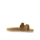 Sabots Sofia Suede Chocolate - Femme