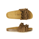 Sabots Sofia Suede Chocolate - Femme