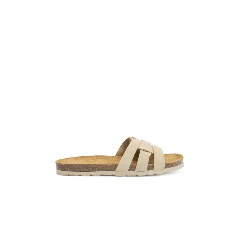 Sandales Clara Suede Beige - Femme