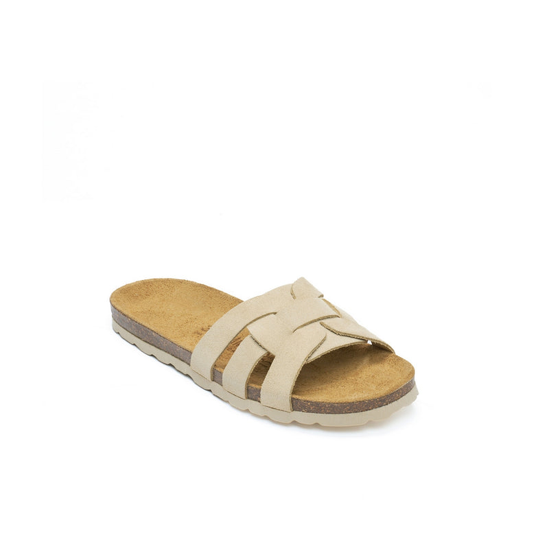 Sandales Clara Suede Beige - Femme