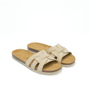 Sandales Clara Suede Beige - Femme