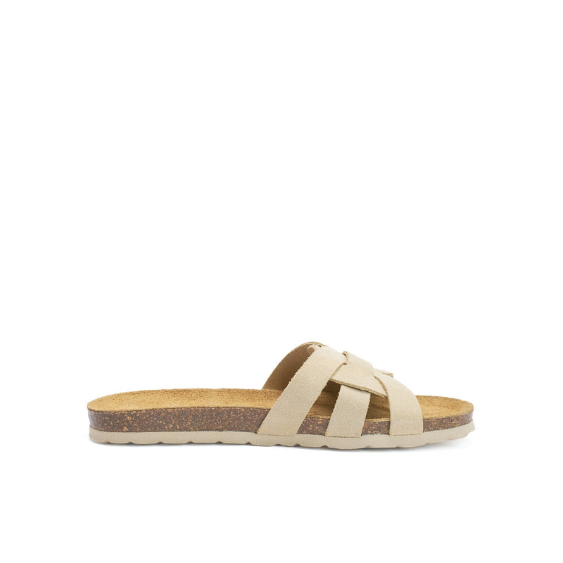 Sandales Clara Suede Beige - Femme