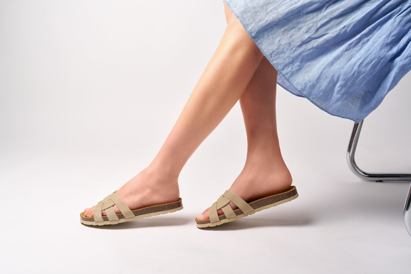 Sandalias Clara - Beige - Mujer