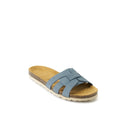 Sabots Clara Nubuck Ultramarine - Femme
