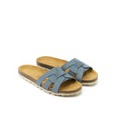 Sabots Clara Nubuck Ultramarine - Femme