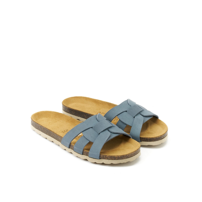 Sabots Clara Nubuck Ultramarine - Femme