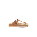 Tongs Blanca Cognac Brown - Femme