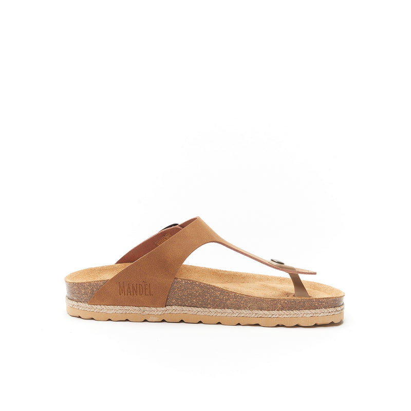 Tongs Blanca Cognac Brown - Femme