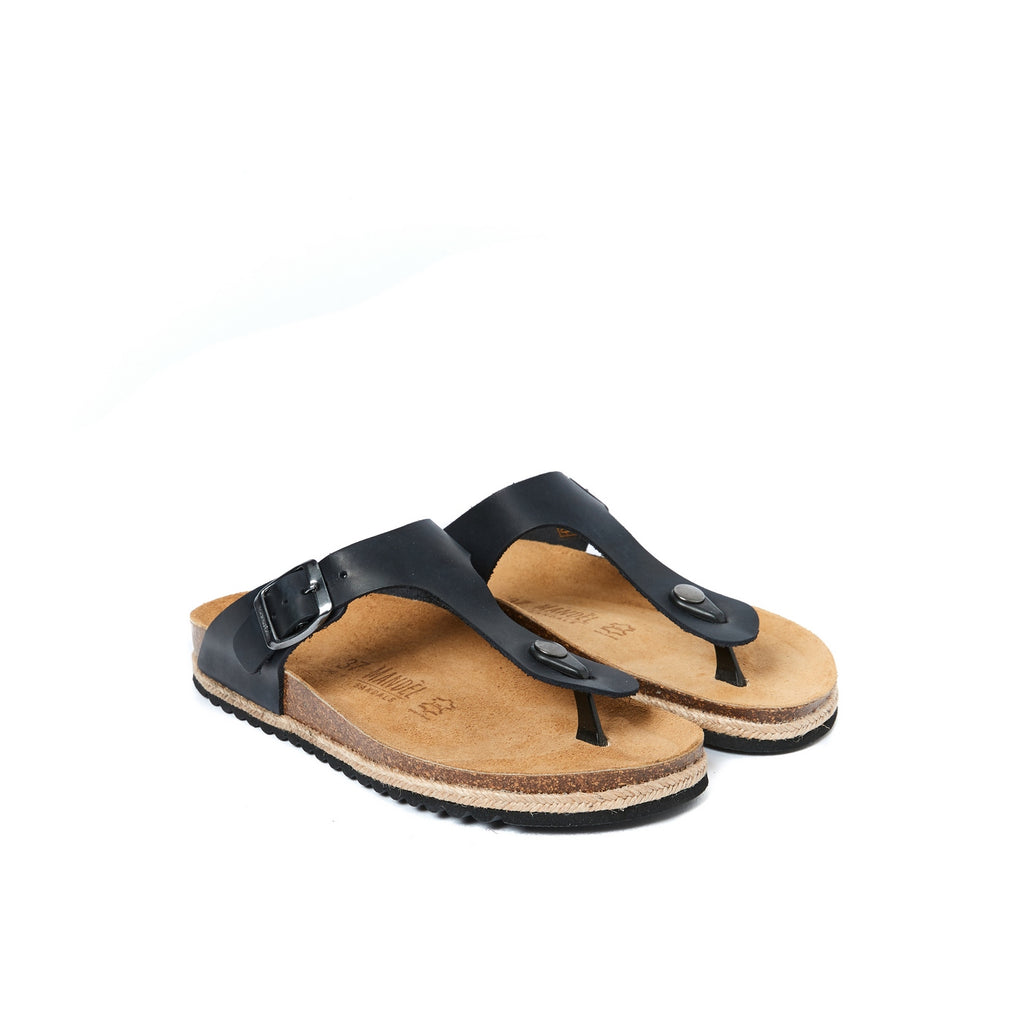 Blanca Flip Flops - Black - Women