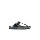 Tongs Blanca Big Buckle Black - Femme