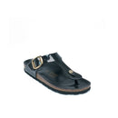 Tongs Blanca Big Buckle Black - Femme