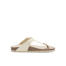 Tongs Blanca Big Buckle Beige - Femme