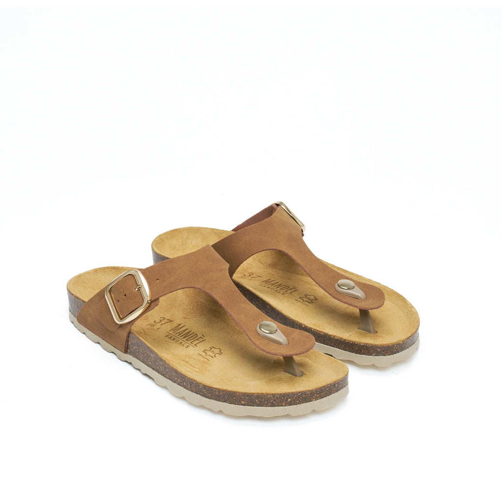 Blanca Flip Flops - Brown - Women's