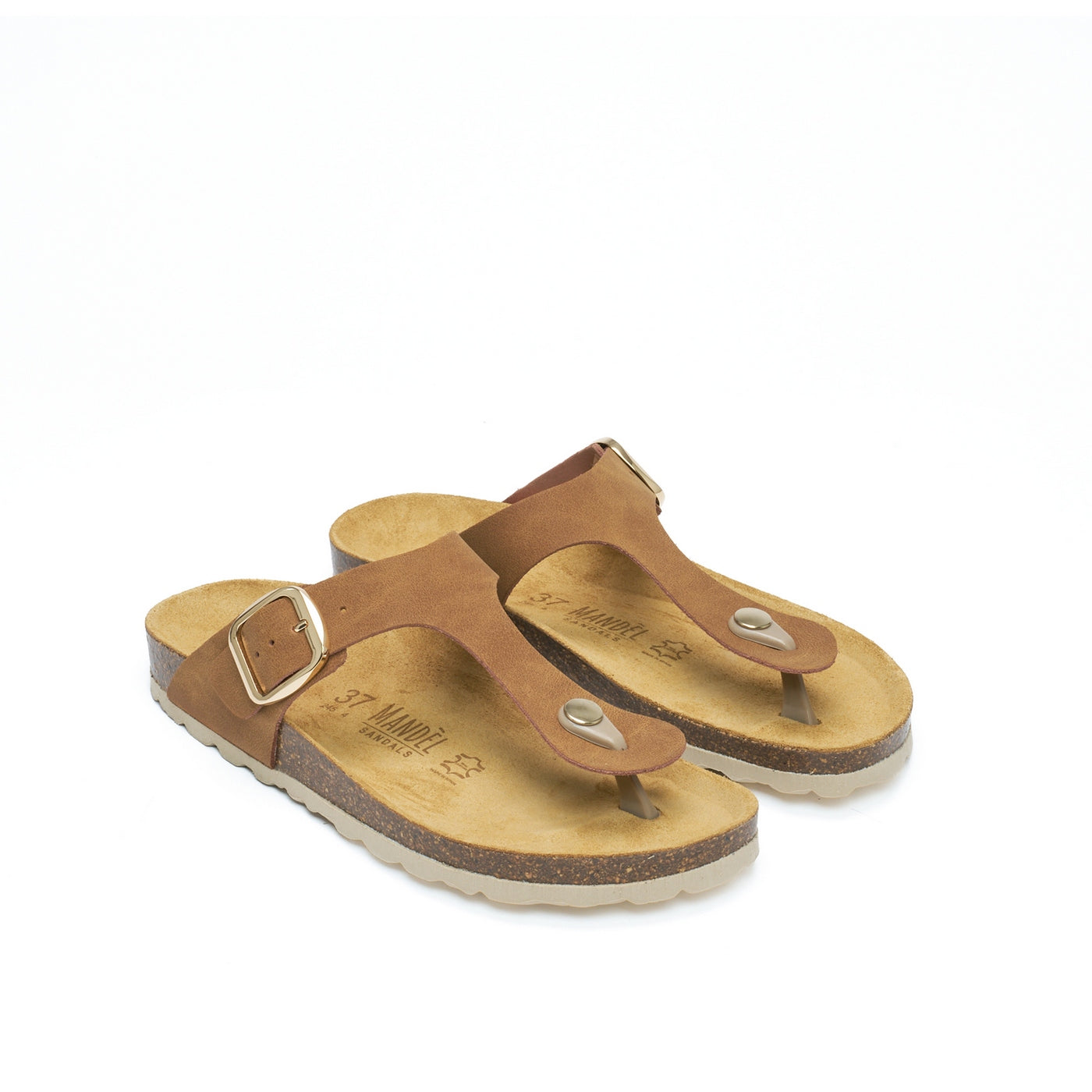 Blanca Flip Flops - Brown - Women's