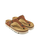 Blanca Flip Flops - Brown - Women