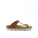 Tongs Blanca Suede Chestnuts - Femme