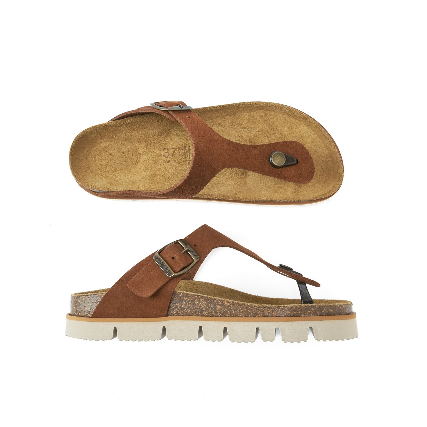 Blanca Flip Flops - Brown - Women
