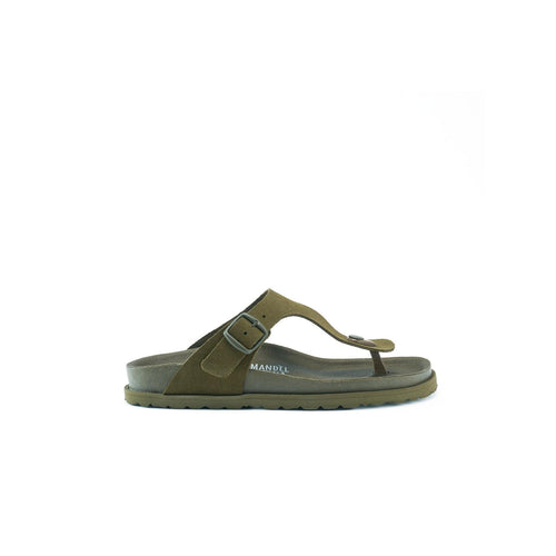 Tongs Gala Suede Moss Green - Femme