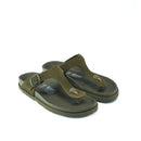 Tongs Gala Suede Moss Green - Femme